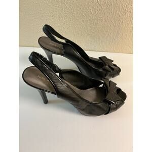 Black Nine West Platform Heels (3/4 inch) size 12